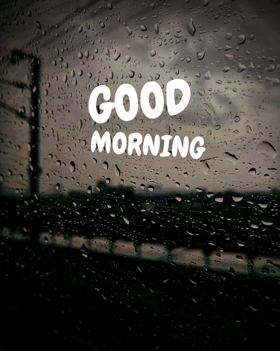 Good Morning Rainy Image