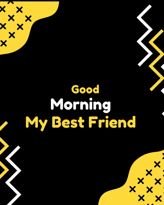 Good Morning Bestie Image