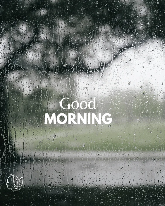 Good Morning Rainy Image