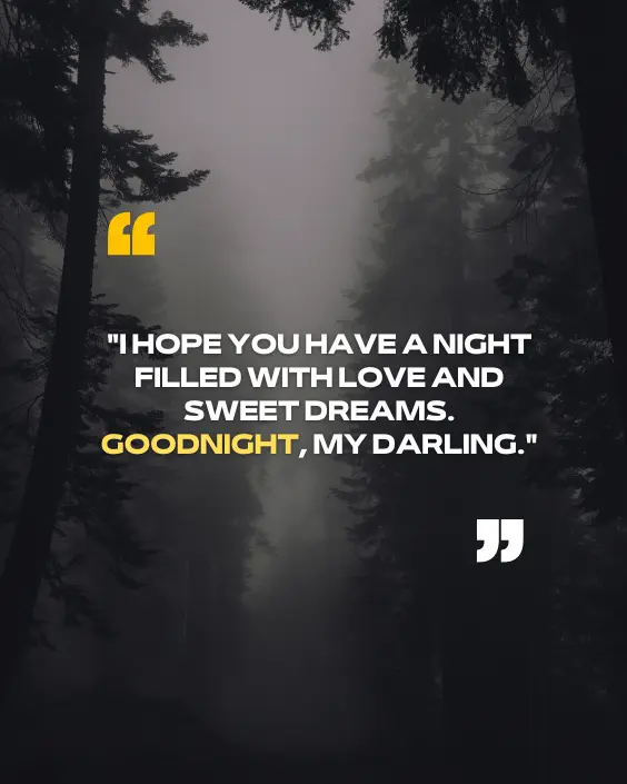 Good Night Wish for Lover Image