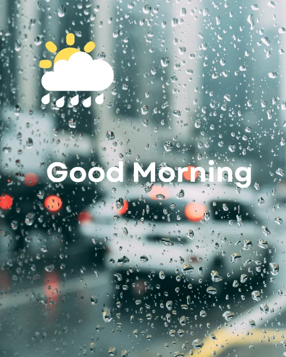 Good Morning Rainy Image