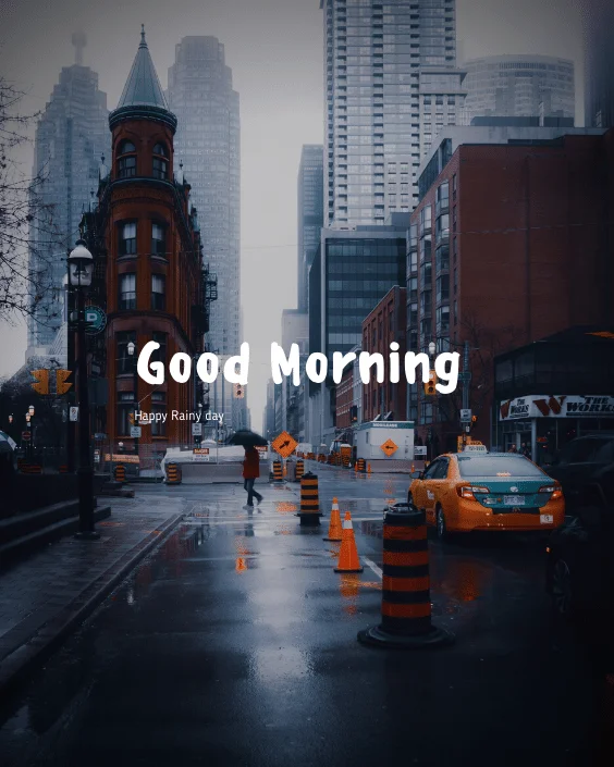 Good Morning Rainy Image