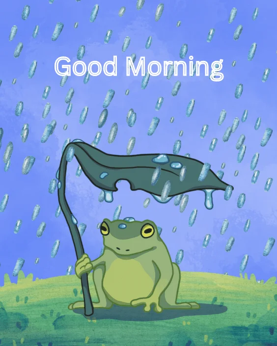 Good Morning Rainy Image