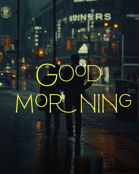 Good Morning Rainy Image