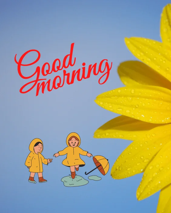 Good Morning Rainy Image