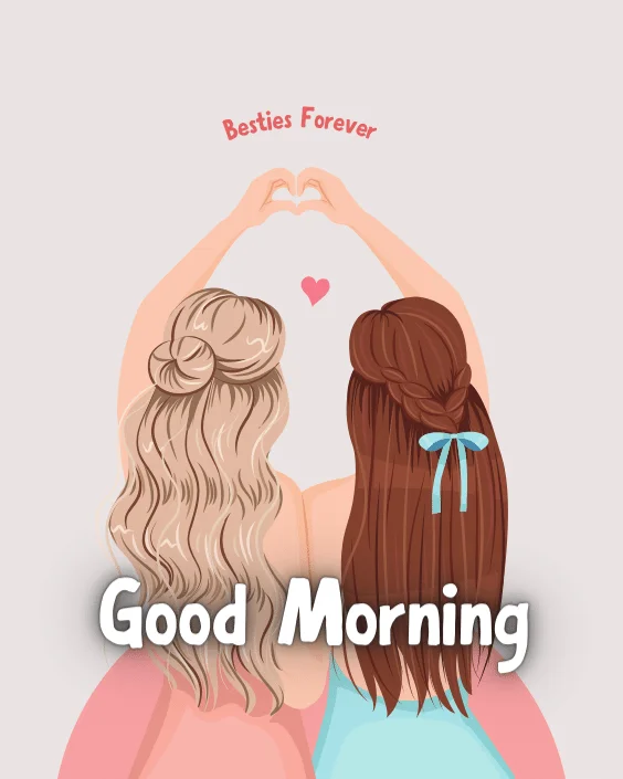 Good Morning Bestie Image