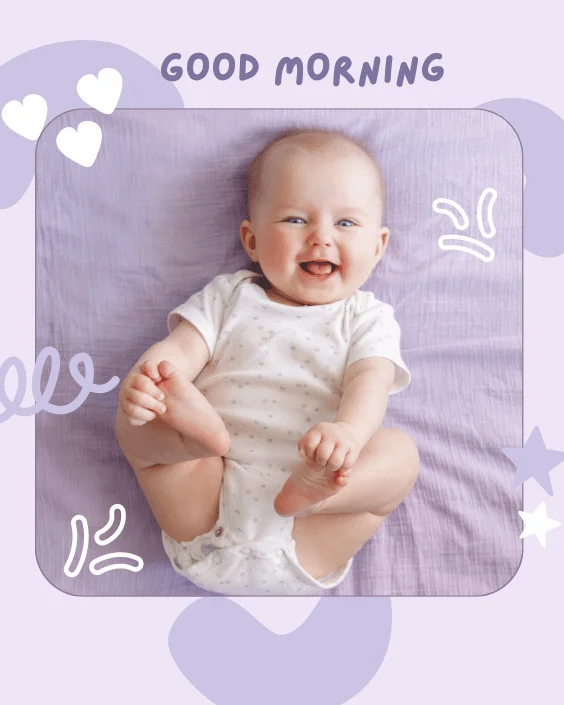 Good Morning with Baby Image