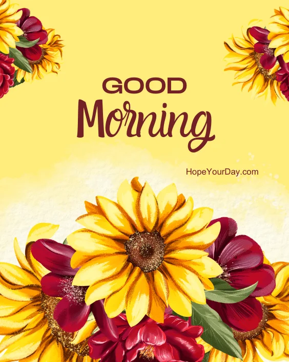 Good Morning Flowers Blossom image