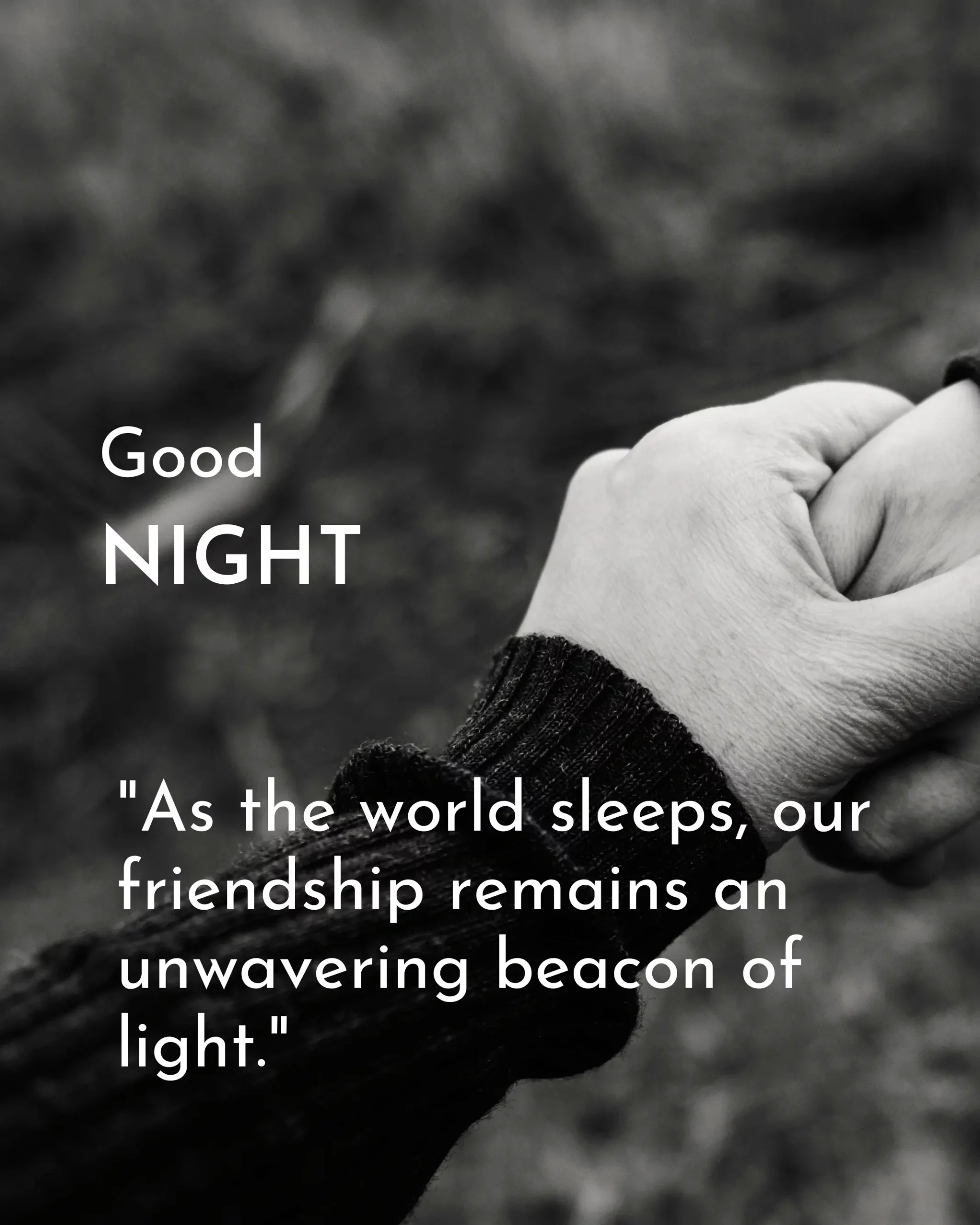 Friend Good Night Quote Image