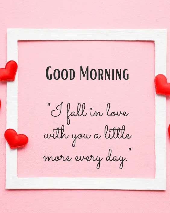 Good Morning Text to Make Someone Fall in Love Image